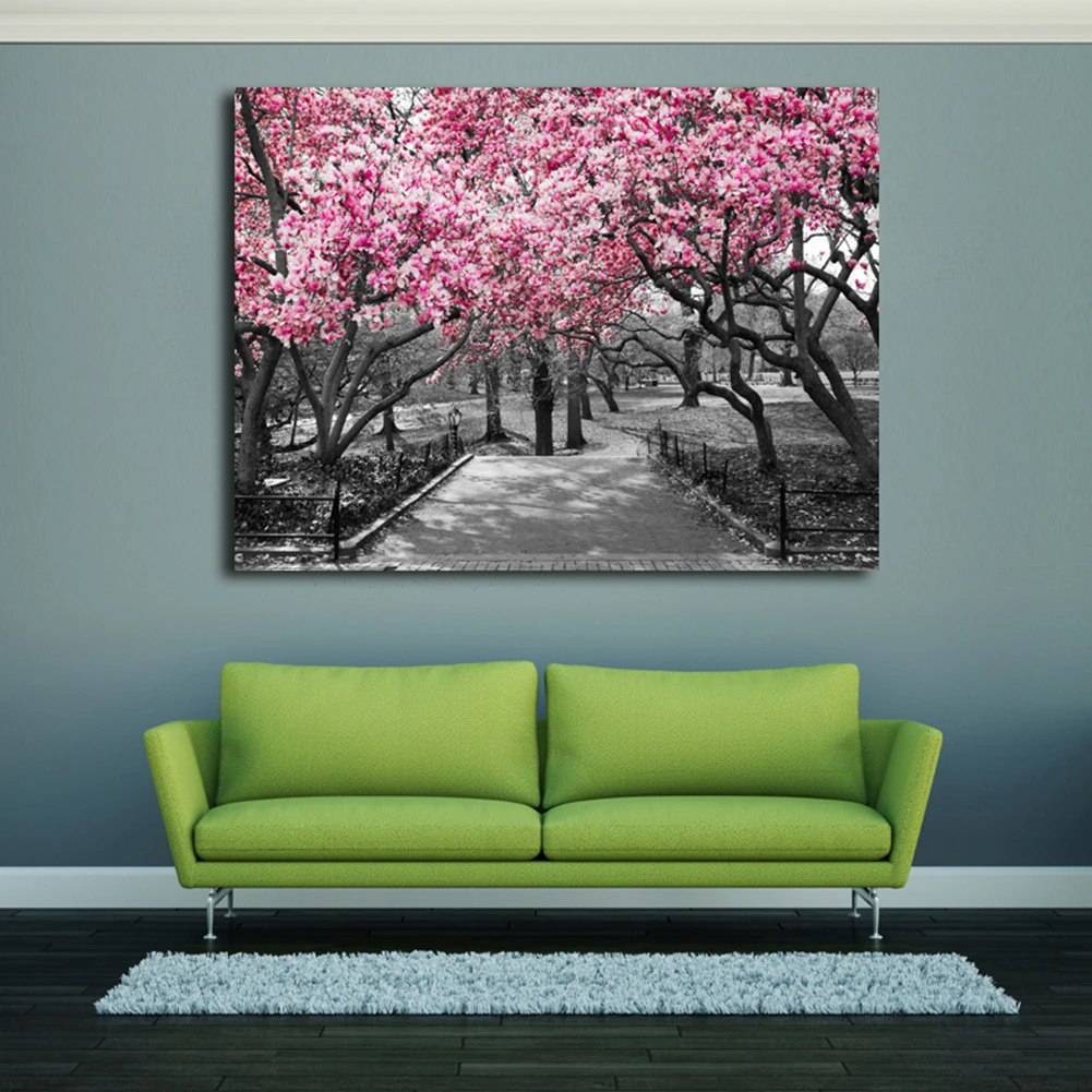 Black & White Wall Art Pink Blossoms Canvas Wall Art Picture Print Home Room House, Cafe, Office Decorations
Black & White Wall Art Pink Blossoms Canvas Wall Art Picture Print Home Room House, Cafe, Office Decorations