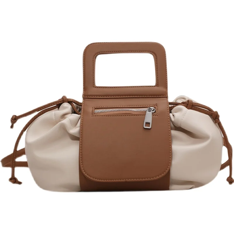 Niche Design Bag Female All-match 2021 New Fashion Fold Bag High-level Contrast Cloud Bag Handbag Shoulder Bag Width: 24cm
Niche Design Bag Female All-match 2021 New Fashion Fold Bag High-level Contrast Cloud Bag Handbag Shoulder Bag Width: 24cm