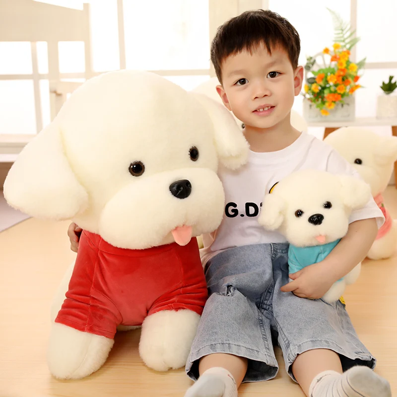 25-70cm Cute Dog With Sweater Clothes Plush Toy Soft Stuffed Animals Pillow Doll For Girls Kids Friends Nice Birthday Gifts
25-70cm Cute Dog With Sweater Clothes Plush Toy Soft Stuffed Animals Pillow Doll For Girls Kids Friends Nice Birthday Gifts