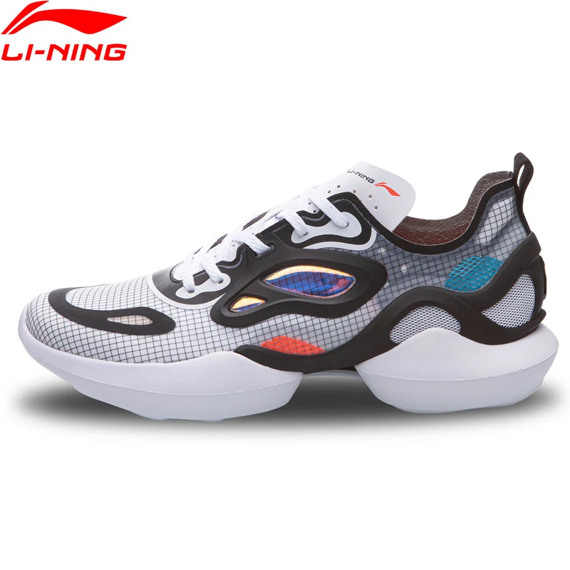 (Распродажа) мужские стильные кроссовки Li-Ning легкие дышащие Спортивные AGLQ023 |