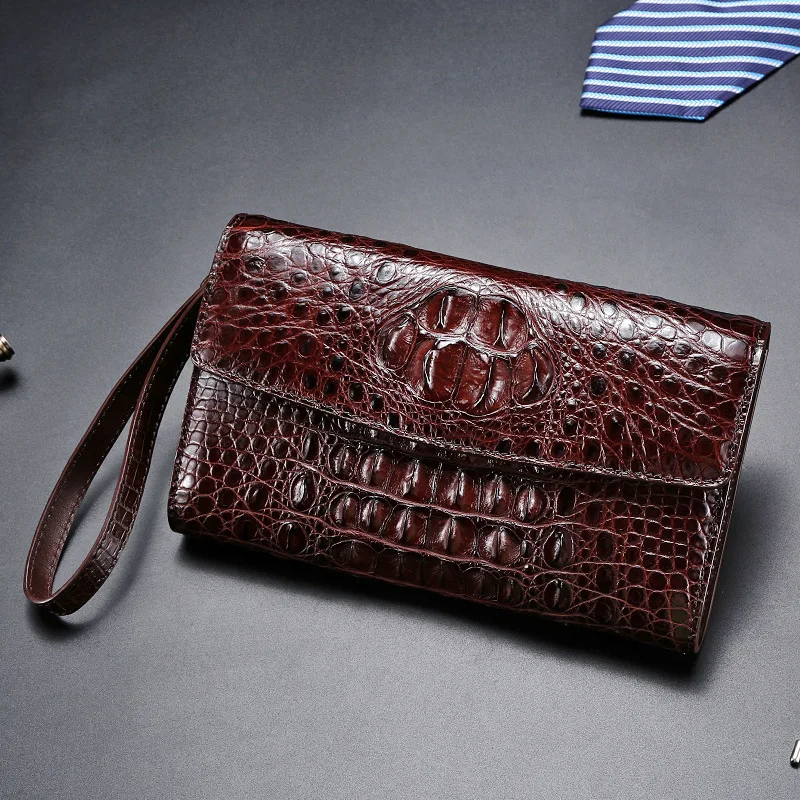 High-end luxury Crocodile leather men's Clutch bag envelope bags Casual wallet genuine leather large-capacity Envelope bag
High-end luxury Crocodile leather men's Clutch bag envelope bags Casual wallet genuine leather large-capacity Envelope bag