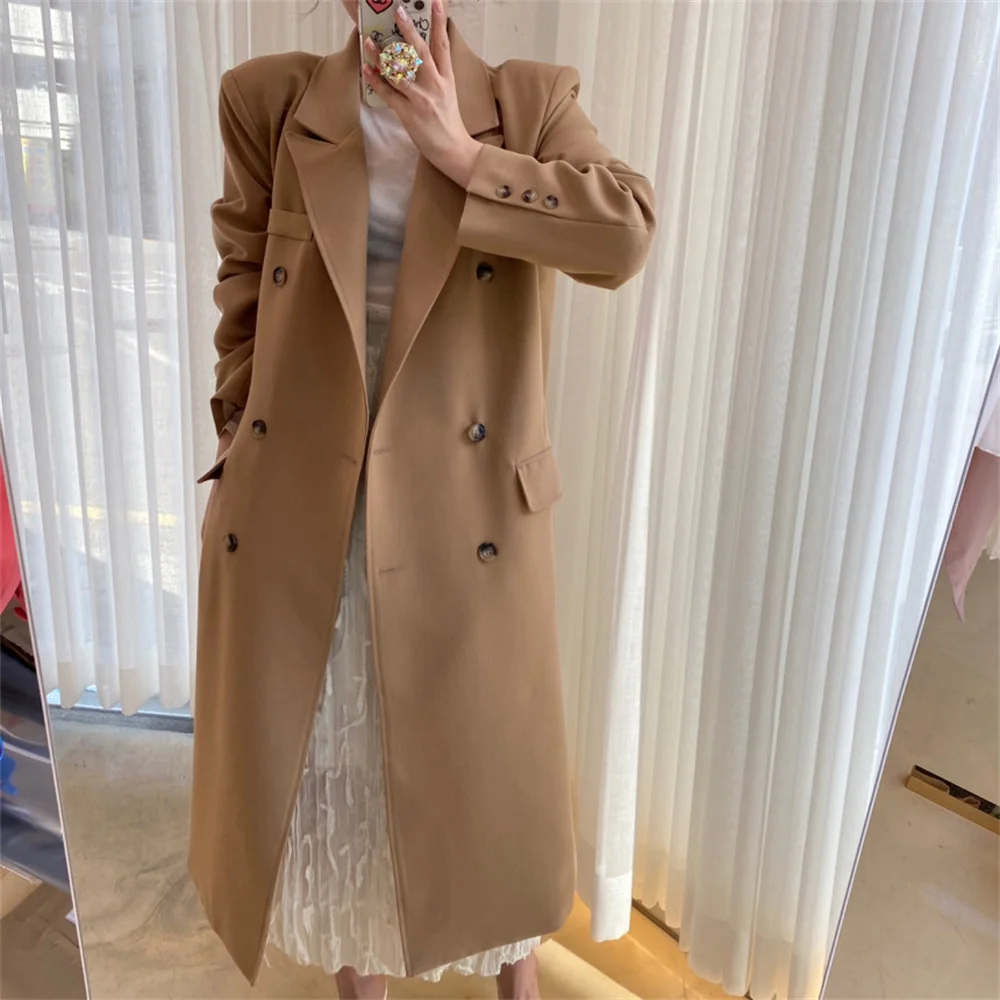 대한민국 Plus Size Winter Classic Women Woolen Blazer Coats All Match Elegant Office Lady Work Wear New Gentle Long Trench
대한민국 Plus Size Winter Classic Women Woolen Blazer Coats All Match Elegant Office Lady Work Wear New Gentle Long Trench