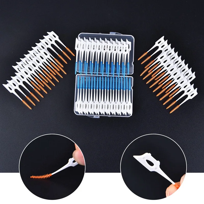 80pcs/Box Elastic massage the gums between the teeth brushing teeth brushing seam soft brush massage gums do not hurt toothpick
80pcs/Box Elastic massage the gums between the teeth brushing teeth brushing seam soft brush massage gums do not hurt toothpick