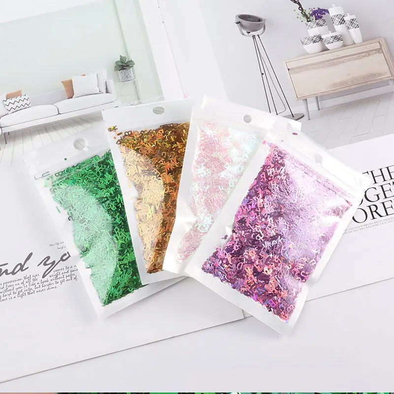 10g Ultrathin 4mm Mixed Letter Shape Sequins Nail DIY Glitter Paillette Laser Eo-Friendly PET Sequin Nails art Manicure Material
10g Ultrathin 4mm Mixed Letter Shape Sequins Nail DIY Glitter Paillette Laser Eo-Friendly PET Sequin Nails art Manicure Material
