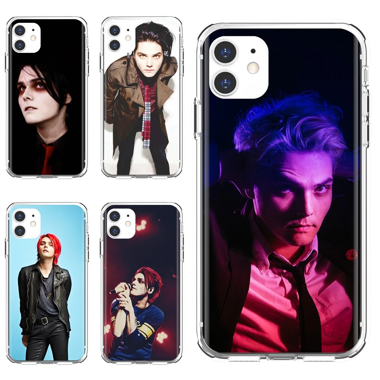 Мягкий чехол сумка My Z Chemical Romance Gerard Way для Apple iPhone 10 11 12 Pro Mini 4S SE 5C 6 6S 7 8 X XR XS Plus Max