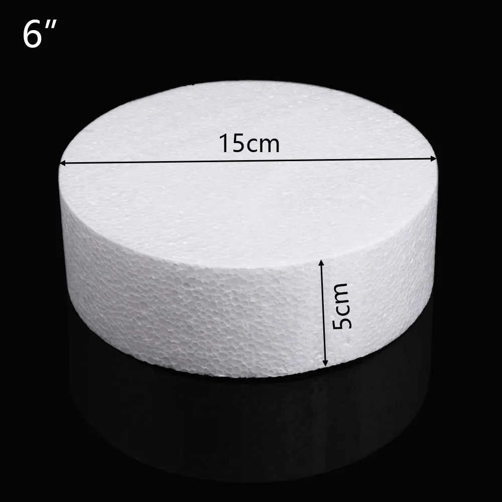 1PC Lightweight Cake Foam Mould Round Polystyrene Sugarcraft Kitchen Accessories Practice Model Party DIY Decoration Tools
1PC Lightweight Cake Foam Mould Round Polystyrene Sugarcraft Kitchen Accessories Practice Model Party DIY Decoration Tools
