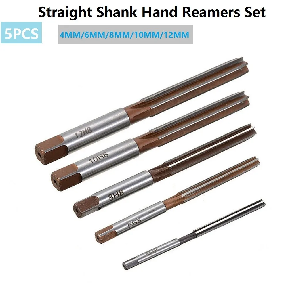 5pcs Hand Reamer Chucking Straight Shank Hand Reamerss For Reducing Hole Surface Roughness Hand Reamer High Quality Tool Sets
5pcs Hand Reamer Chucking Straight Shank Hand Reamerss For Reducing Hole Surface Roughness Hand Reamer High Quality Tool Sets