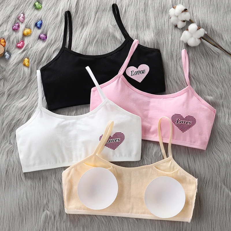 Girls Bra Underwear Junior High School Students Female Middle School Students 8-15 Years Old Developmental Vest Girls Sling Bra 
Girls Bra Underwear Junior High School Students Female Middle School Students 8-15 Years Old Developmental Vest Girls Sling Bra