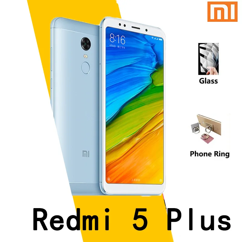 Xiaomi Redmi 5 plus smartphone 4GB 64GB 5.99 inches 4000mah battery snapdragon 625 processor
Xiaomi Redmi 5 plus smartphone 4GB 64GB 5.99 inches 4000mah battery snapdragon 625 processor