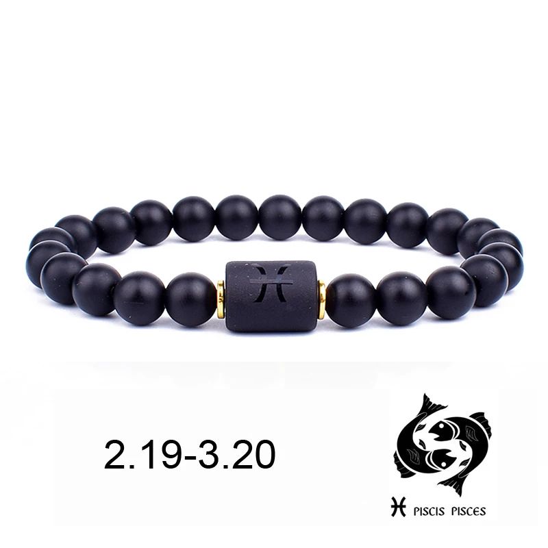 Black stone Beads 12 constellation couple Bracelet Men New Bracelets For Women Pulseras Moda Masculina Hombre Man Mens Jewellery
Black stone Beads 12 constellation couple Bracelet Men New Bracelets For Women Pulseras Moda Masculina Hombre Man Mens Jewellery