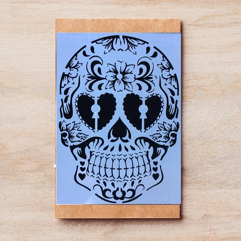 4Pcs/Lot A4 Mandala Skull Collection DIY Layering Stencils Painting Scrapbook Coloring Embossing Album Decor Template 29*21cm
4Pcs/Lot A4 Mandala Skull Collection DIY Layering Stencils Painting Scrapbook Coloring Embossing Album Decor Template 29*21cm