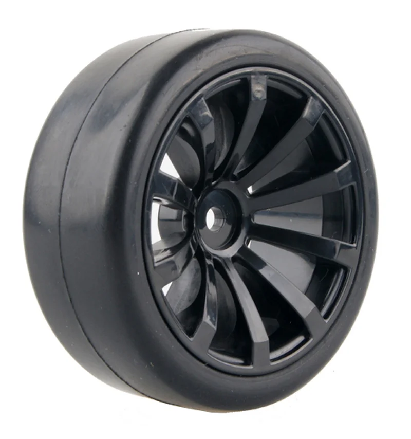 4PCS 1/10 Model Car Wheel Tire 65mm Rubber Tires 65x26mm Racing Tires with Plastic Wheel Hub for D3/D4 HSP RC Cars 
4PCS 1/10 Model Car Wheel Tire 65mm Rubber Tires 65x26mm Racing Tires with Plastic Wheel Hub for D3/D4 HSP RC Cars