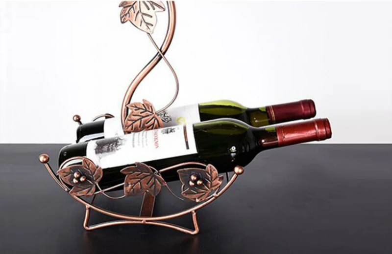 Maple Leaf Hollow Wine Rack Stand Hanging Drinking Glasses Stemware Rack Shelf Wine Bottle & Glass Cup Holder Iron Wire
Maple Leaf Hollow Wine Rack Stand Hanging Drinking Glasses Stemware Rack Shelf Wine Bottle & Glass Cup Holder Iron Wire
