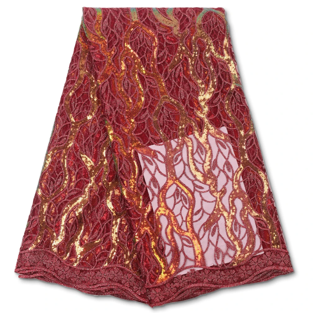 African Lace Fabric 2020 High Quality Sequins Lace Nigerian Lace Fabrics For Women Embroidery French Tulle Lace Fabric YA3786B-1
African Lace Fabric 2020 High Quality Sequins Lace Nigerian Lace Fabrics For Women Embroidery French Tulle Lace Fabric YA3786B-1