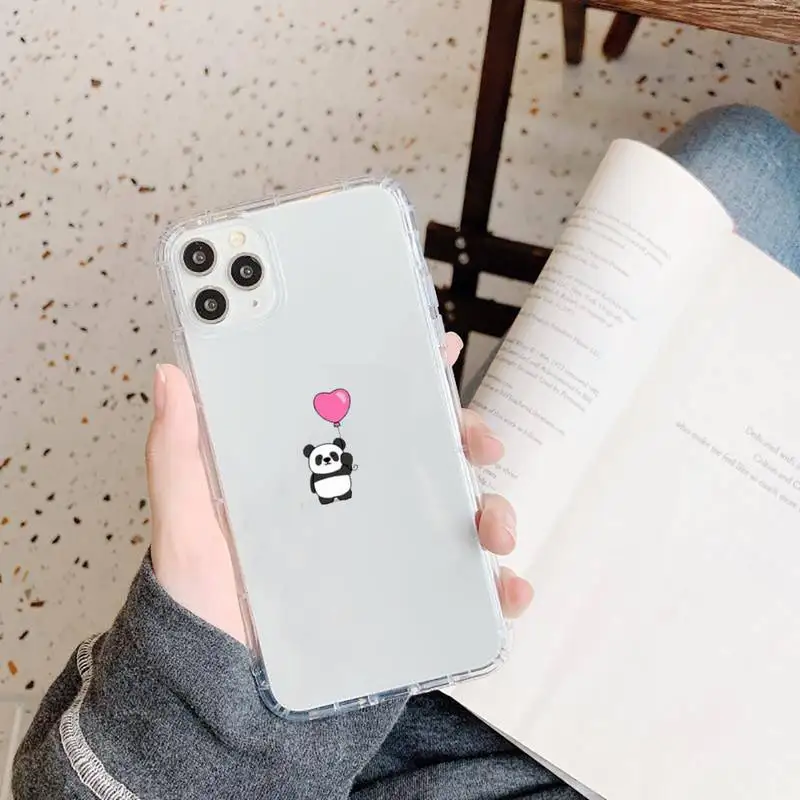 Panda Cat Dinosaur Phone Case Transparent for iPhone 11 12 mini pro XS MAX 8 7 6 6S Plus X 5S SE 2020 XR
Panda Cat Dinosaur Phone Case Transparent for iPhone 11 12 mini pro XS MAX 8 7 6 6S Plus X 5S SE 2020 XR