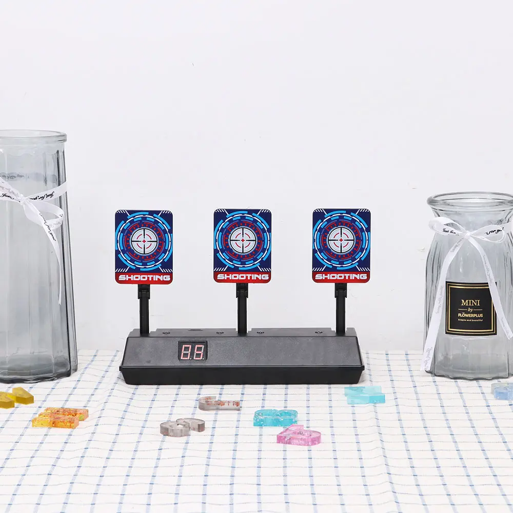 Electric Shooting Target Automatic Scoring Mode Adopted Three Targets Hit Down One Point Calculated Digital Shooting Target
Electric Shooting Target Automatic Scoring Mode Adopted Three Targets Hit Down One Point Calculated Digital Shooting Target