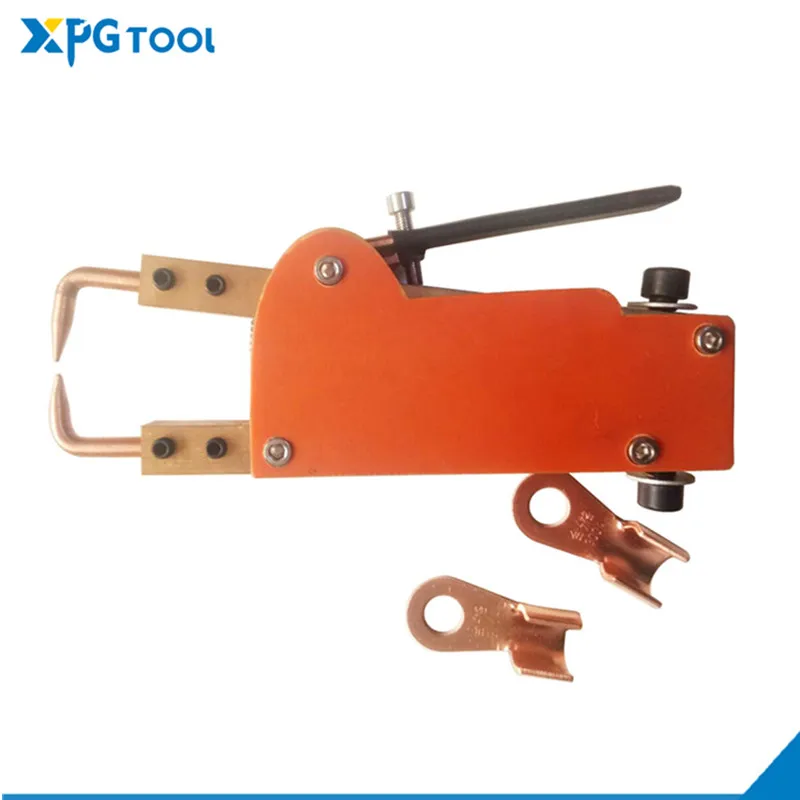 Spot welding /butt welding tongs butt welding tool to nickel welding thin iron steel sheet hardware spot welding machine welder
Spot welding /butt welding tongs butt welding tool to nickel welding thin iron steel sheet hardware spot welding machine welder