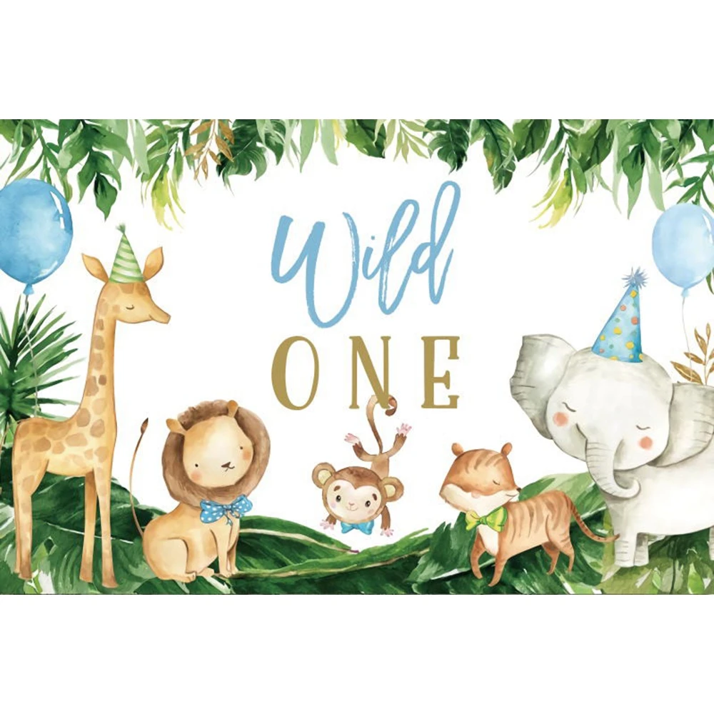 Nitree Tropical Jungle Forest Wild Animal Safari Party Newborn Baby Shower 1st Birthday Backdrop Vinyl Photography Background 17
Nitree Tropical Jungle Forest Wild Animal Safari Party Newborn Baby Shower 1st Birthday Backdrop Vinyl Photography Background 17
