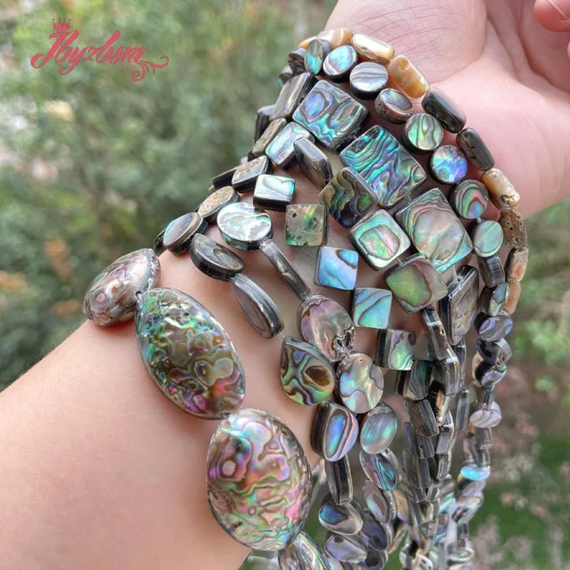 Natural Abalone Shell Multicolor Stone Loose Spacer Beads for DIY Necklace Bracelet Rings Earrings Jewelry Making Strand 15"
Natural Abalone Shell Multicolor Stone Loose Spacer Beads for DIY Necklace Bracelet Rings Earrings Jewelry Making Strand 15"