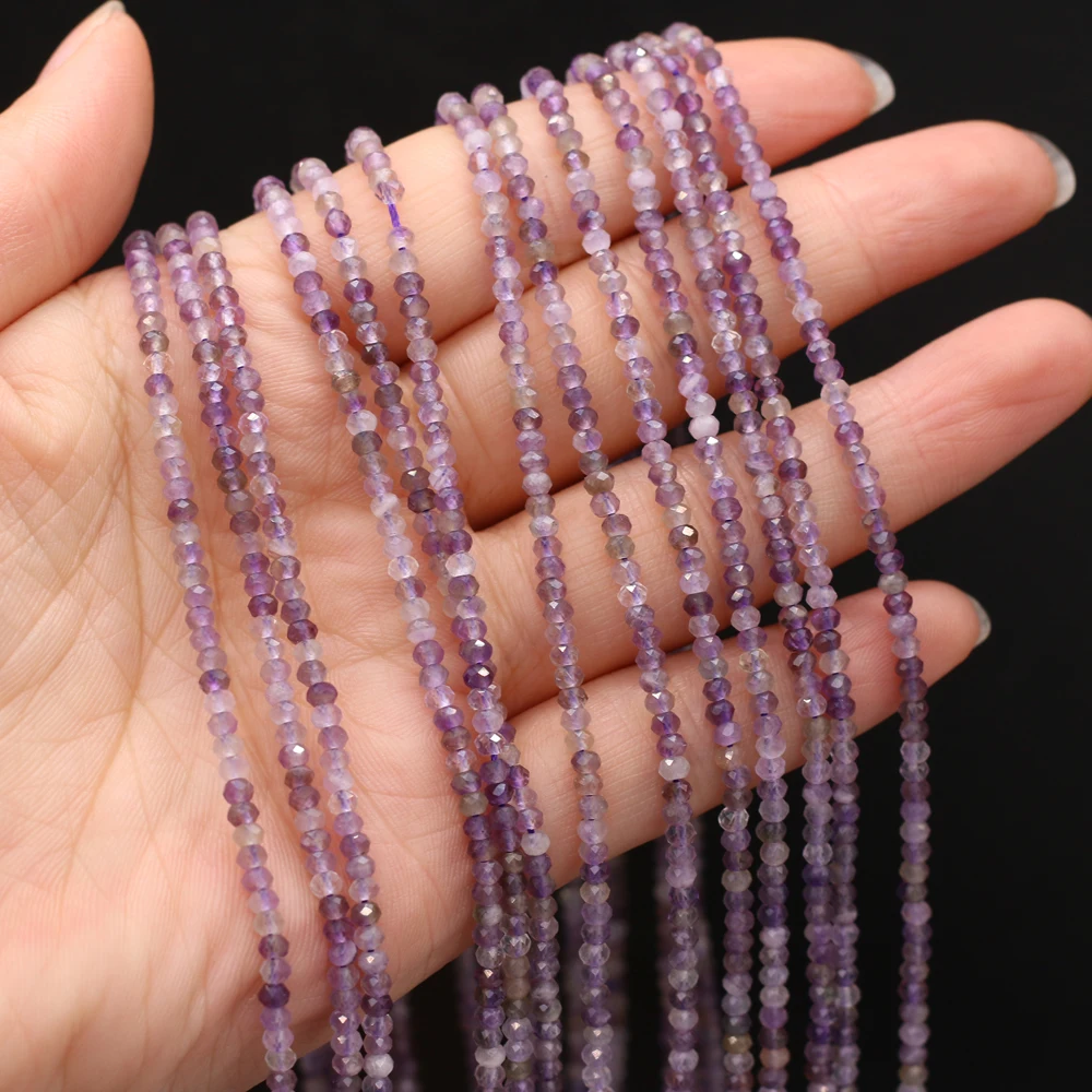 Best Selling New Product Natural Stone Semi-precious Stone Faceted Light Amethyst Bead Making DIY Necklace Bracelet Size 3x2mm
Best Selling New Product Natural Stone Semi-precious Stone Faceted Light Amethyst Bead Making DIY Necklace Bracelet Size 3x2mm