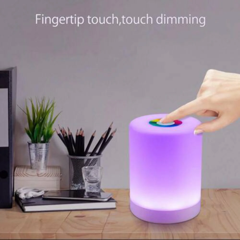 7 Color Touch Lights Sensor Night Light Led Usb Dimmer Bedside Table Kids Lamp Lighting Led Night Lamp Home Interior Decoration
7 Color Touch Lights Sensor Night Light Led Usb Dimmer Bedside Table Kids Lamp Lighting Led Night Lamp Home Interior Decoration