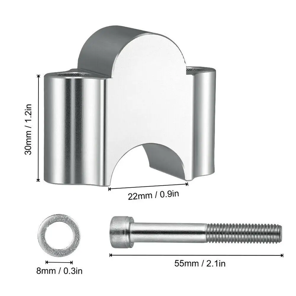 7/8'' Motorcycle Handlebar Risers Bar Kit Mount Clamp 30MM Height for Honda ATV Dirt BikeMotorbike Handlebar Riser Clamps
7/8'' Motorcycle Handlebar Risers Bar Kit Mount Clamp 30MM Height for Honda ATV Dirt BikeMotorbike Handlebar Riser Clamps