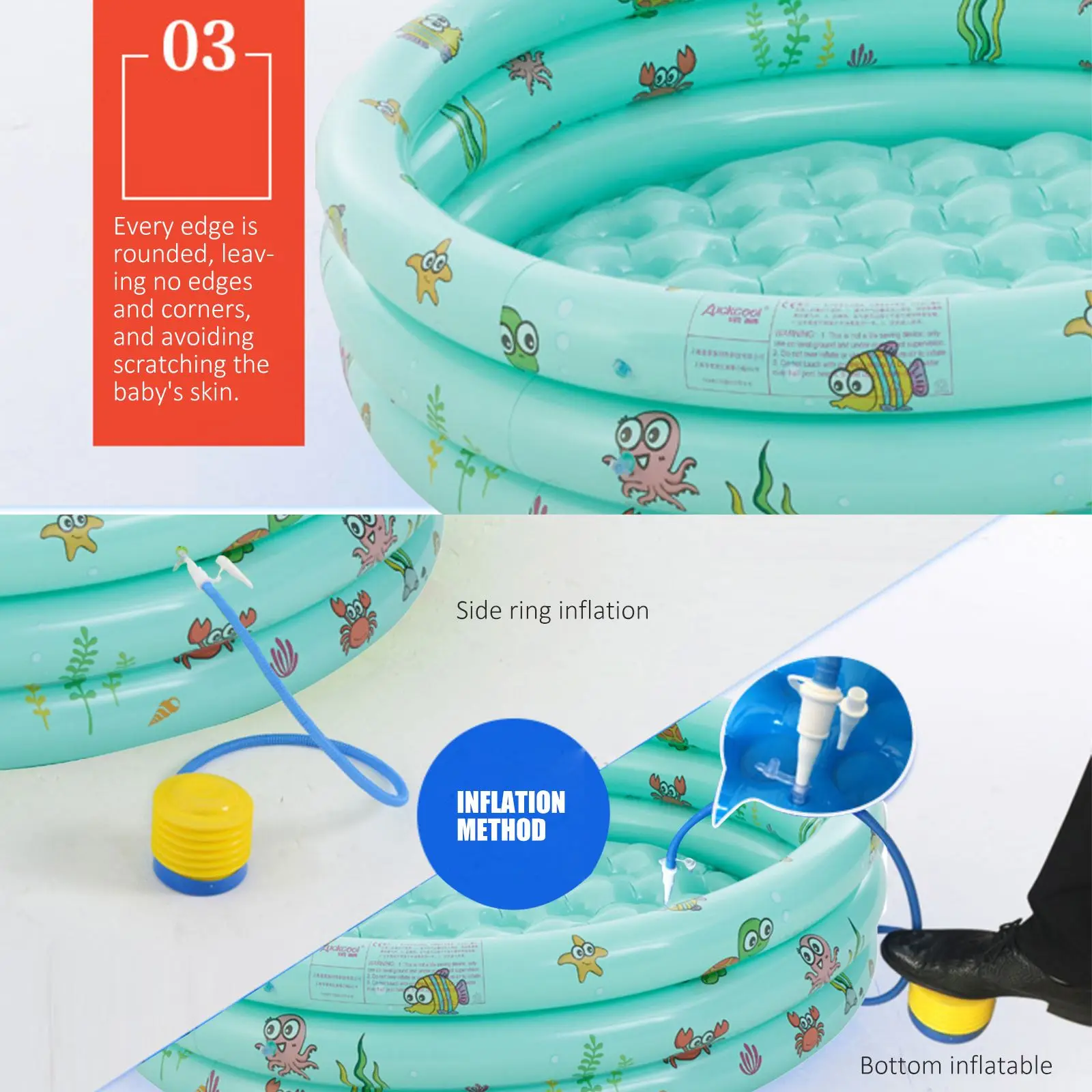 Baby Round Inflatable Swimming Pool Swim Shower Bathtub Toys Children Basin Inflatable Swimming Pool Infant Sand Kids Water Toys 
Baby Round Inflatable Swimming Pool Swim Shower Bathtub Toys Children Basin Inflatable Swimming Pool Infant Sand Kids Water Toys