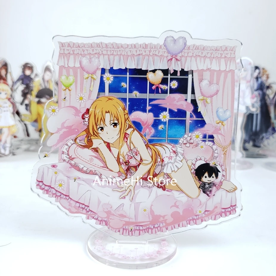 Anime Sword Art Online Figure Cosplay Toys SAO Kirigaya Kazuto Yuuki Asuna Acrylic Figures Model Dolls 15cm For Gift
Anime Sword Art Online Figure Cosplay Toys SAO Kirigaya Kazuto Yuuki Asuna Acrylic Figures Model Dolls 15cm For Gift