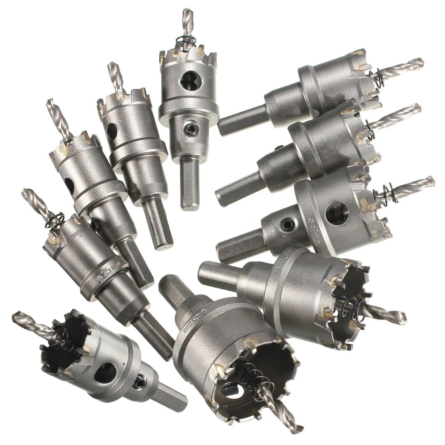 Carbide Tip Metal Cutter Stainless Steel HSS Drill Bit Hole Saw Holesaw
Carbide Tip Metal Cutter Stainless Steel HSS Drill Bit Hole Saw Holesaw