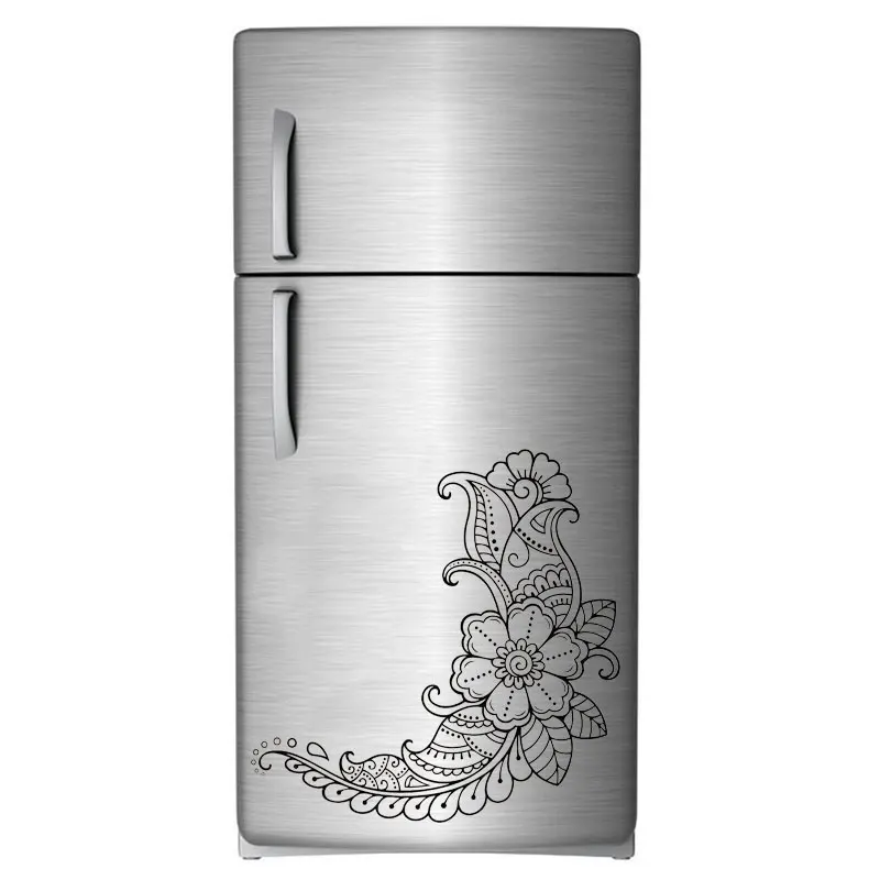 Henna Paisley Flower Wall Decal Mehndi Floral Pattern For Refrigerator Sticker Vinyl Home Decor Fridge Door Decals Mural 4701
Henna Paisley Flower Wall Decal Mehndi Floral Pattern For Refrigerator Sticker Vinyl Home Decor Fridge Door Decals Mural 4701