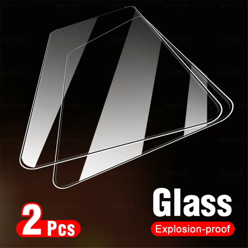 2 шт. закаленное защитное стекло для Huawei P40 Lite P20 Pro P30 Light P 20 30 40 P40lite E P20lite P30lite