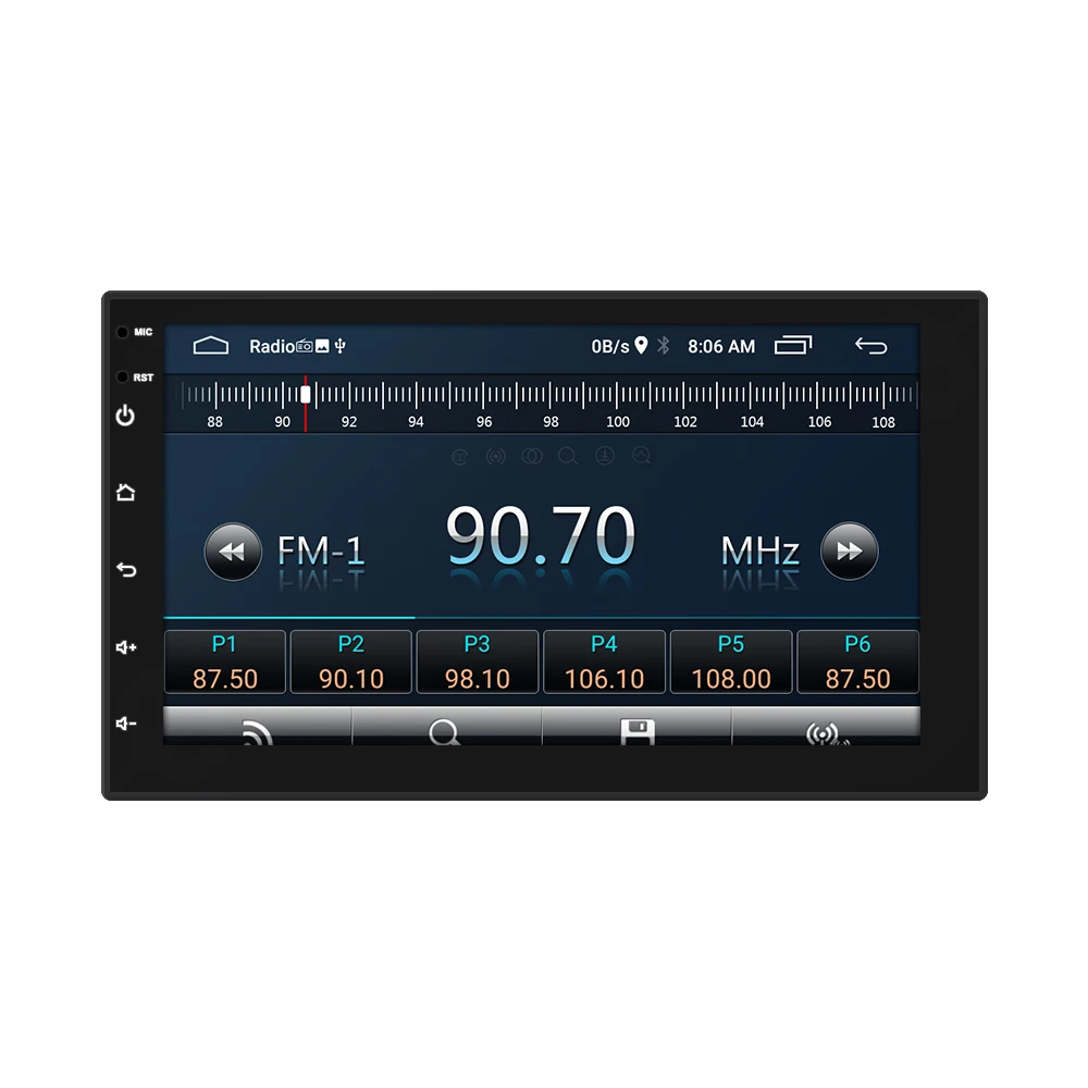 Double Din Android Car Stereo with GPS 7 Inch Touch Screen Car Radio Bluetooth Supports Mirror Link for iOS/Android Phones WiFi
Double Din Android Car Stereo with GPS 7 Inch Touch Screen Car Radio Bluetooth Supports Mirror Link for iOS/Android Phones WiFi