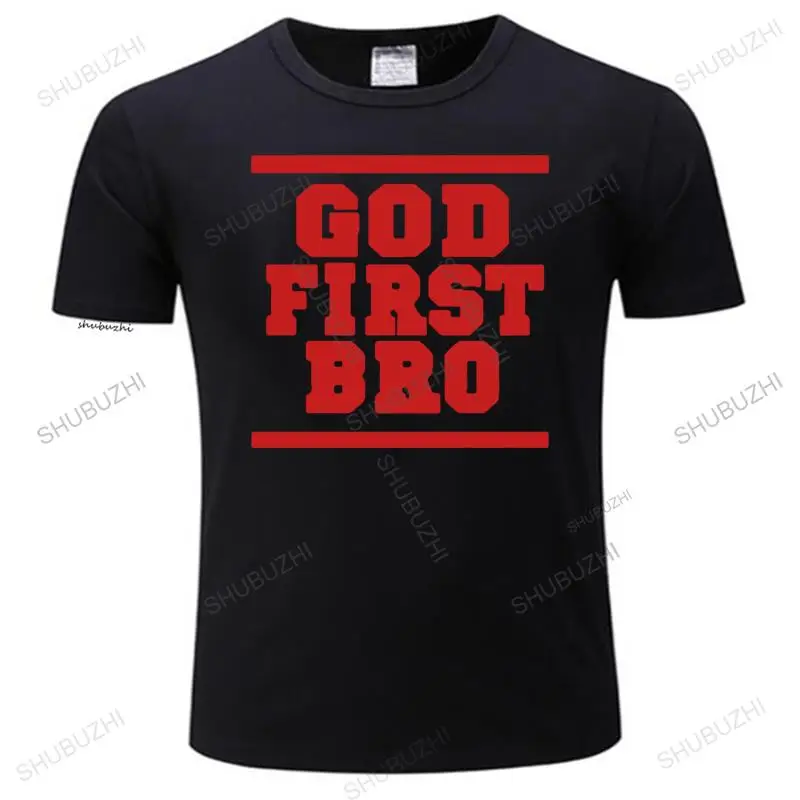 Дешевая скидка, новые базовые летние футболки God First Bro Christian, Мужская хлопковая футболка, мужские футболки с коротким рукавом, большие размер...
Дешевая скидка, новые базовые летние футболки God First Bro Christian, Мужская хлопковая футболка, мужские футболки с коротким рукавом, большие размер...