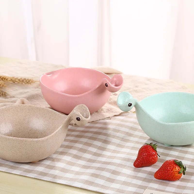 Cute Dinosaur Bowls Wheat Straw Japanese Dishes Plastic Salad Bowl Tableware Kitchen Dining Bar Home Garden Plates for Food
Cute Dinosaur Bowls Wheat Straw Japanese Dishes Plastic Salad Bowl Tableware Kitchen Dining Bar Home Garden Plates for Food