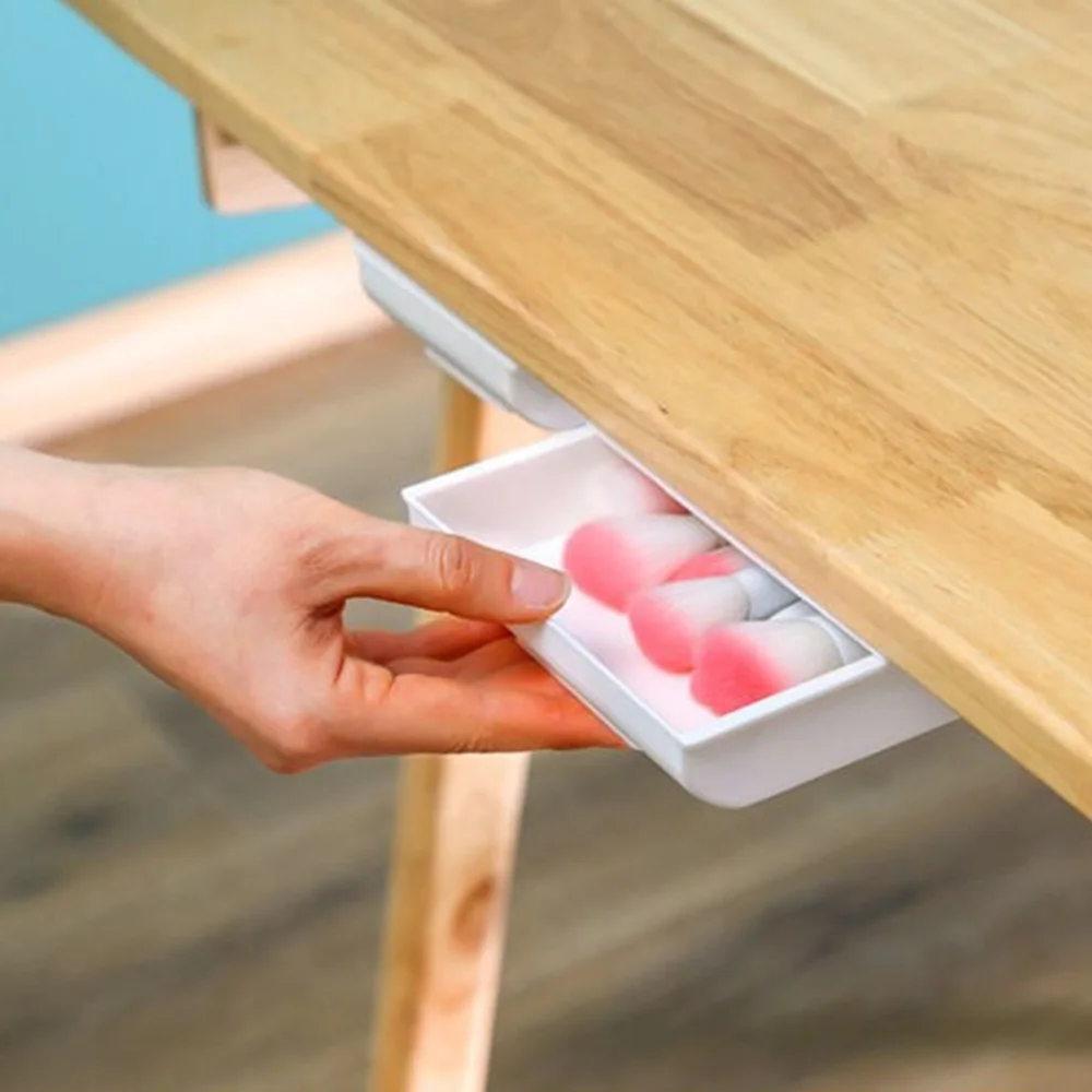 Self Stick Pencil Tray Office Home Storage Organizer Under Desk Drawer For Pens Storage Box Hidden Stationery Organizer Stand
Self Stick Pencil Tray Office Home Storage Organizer Under Desk Drawer For Pens Storage Box Hidden Stationery Organizer Stand