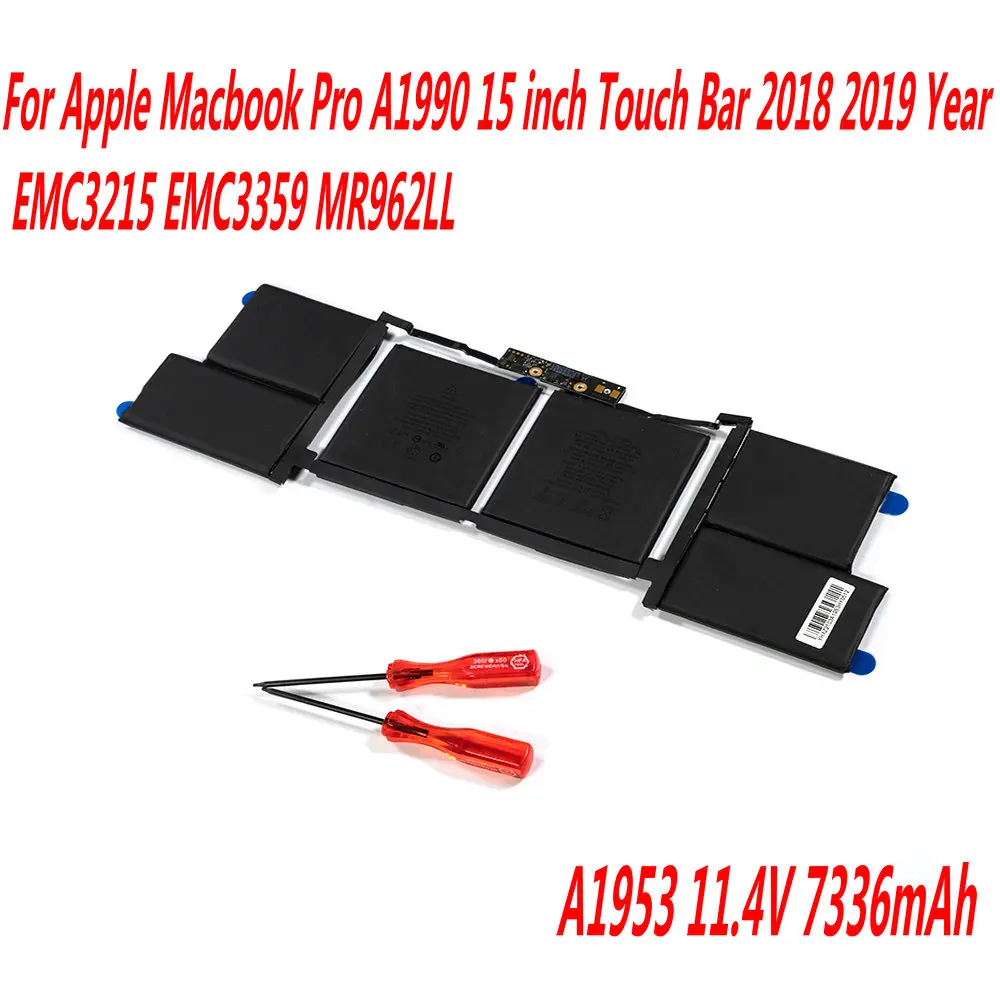 Высококачественный аккумулятор A1953 для ноутбука Apple Macbook Pro A1990 15-дюймовая