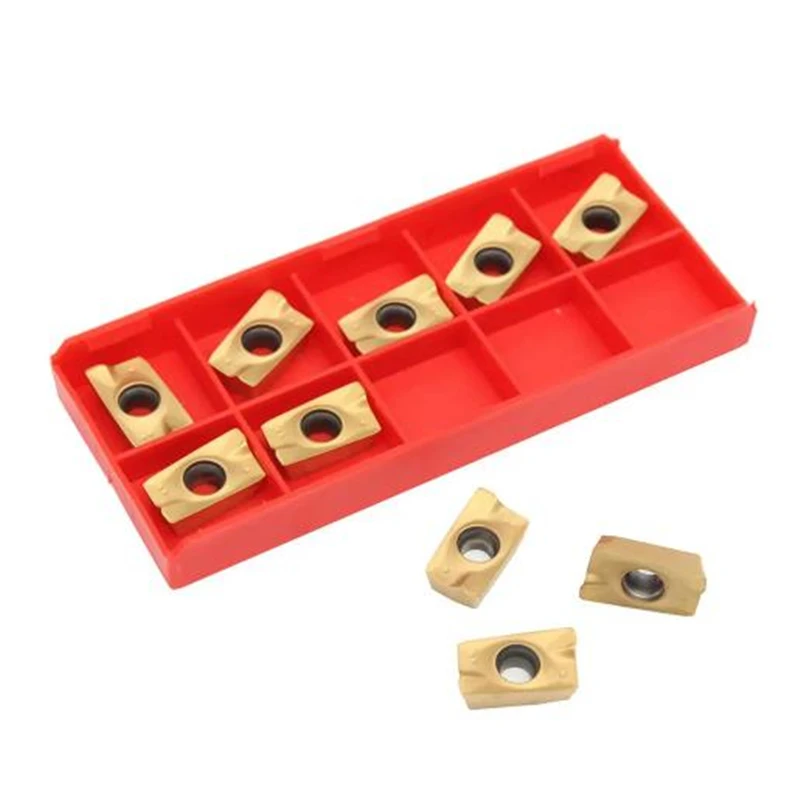 10pcs APMT1604PDER-HT Carbide Inserts for 400R Milling Cutter Turning Tool 
10pcs APMT1604PDER-HT Carbide Inserts for 400R Milling Cutter Turning Tool