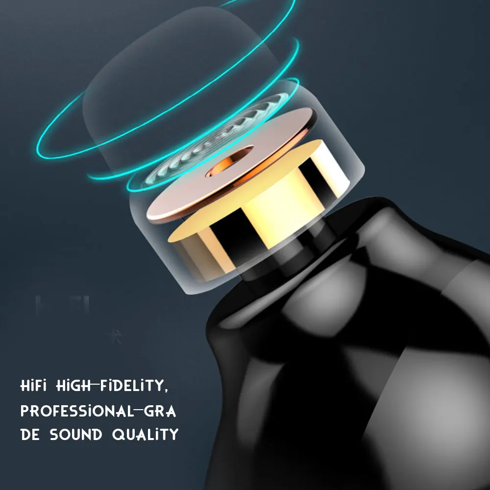 Ms Mini Convenient Tws In-Ear Headphones Lighting Led Waterproof Bluetooth 5.0 Headset Mp3 Music Player Stereo Earphone
Ms Mini Convenient Tws In-Ear Headphones Lighting Led Waterproof Bluetooth 5.0 Headset Mp3 Music Player Stereo Earphone