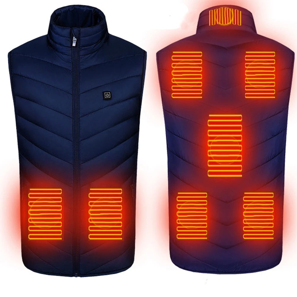 Male coat jackets 8 Heating Zones USB Electrical winter heated vest motorcycle Hunting Self heating vest for Camping supplies
Male coat jackets 8 Heating Zones USB Electrical winter heated vest motorcycle Hunting Self heating vest for Camping supplies