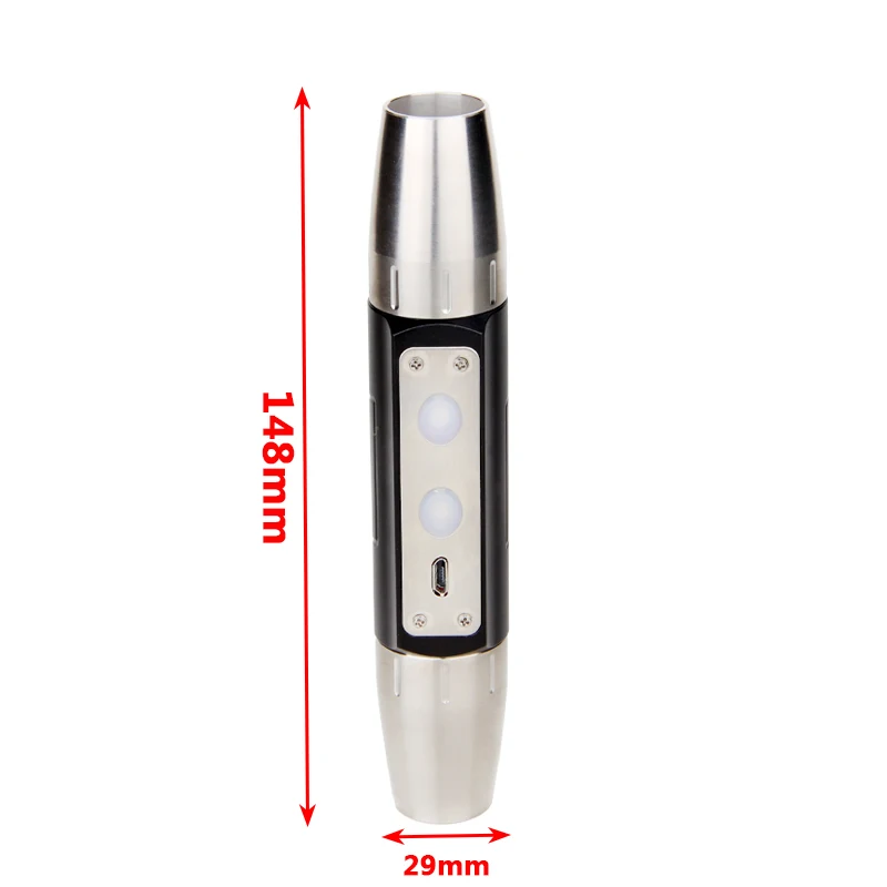 365nm 395nm UV LED Flashlight Purple Yellow white 4 lights Usb Rechargeable Torch Identification Marker Jade Checker Detection
365nm 395nm UV LED Flashlight Purple Yellow white 4 lights Usb Rechargeable Torch Identification Marker Jade Checker Detection