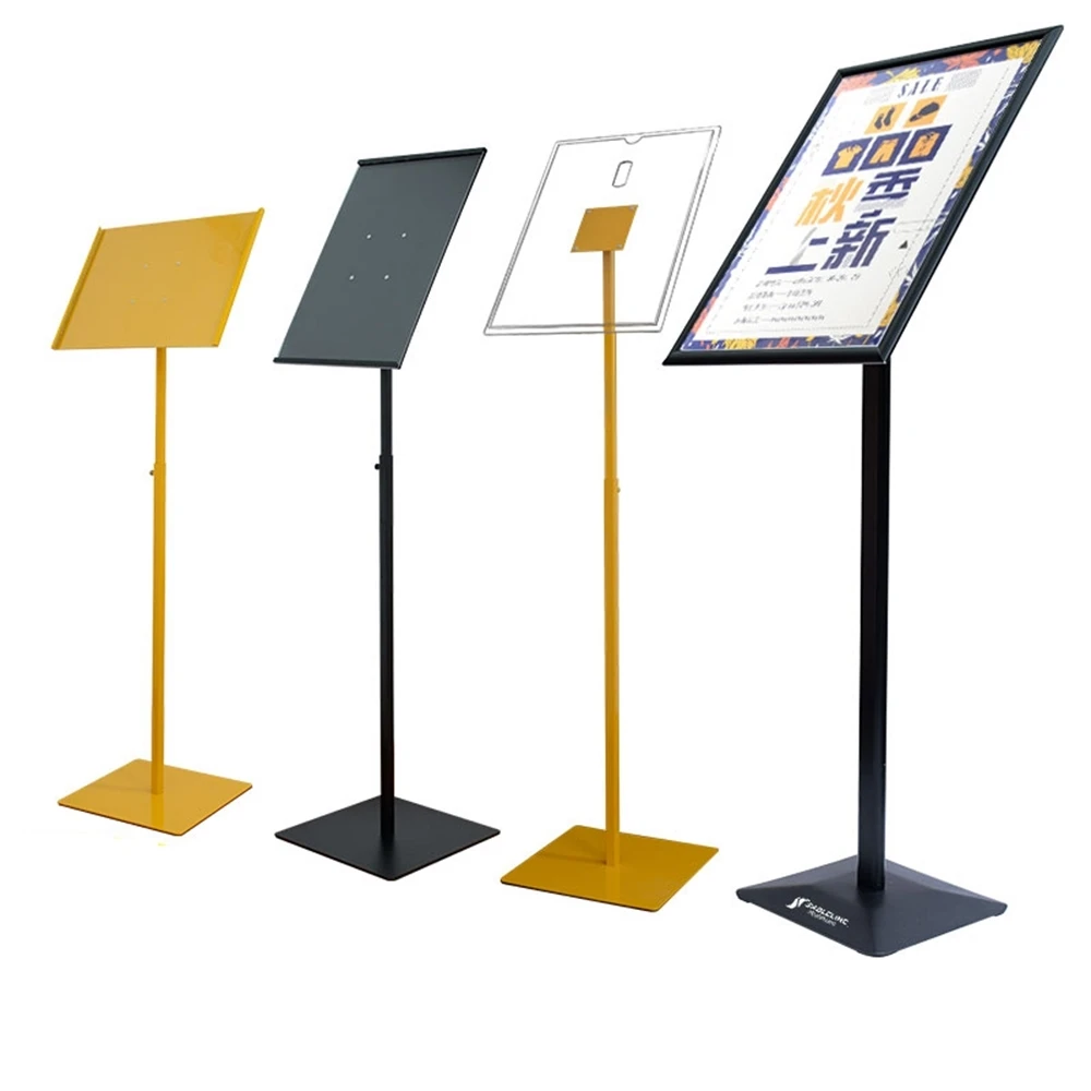 Adjustable Pedestal Floor Poster Stand Aluminum Snap Open Frame A3 A4 Poster Vertical And Horizontal View Sign Displayed
Adjustable Pedestal Floor Poster Stand Aluminum Snap Open Frame A3 A4 Poster Vertical And Horizontal View Sign Displayed
