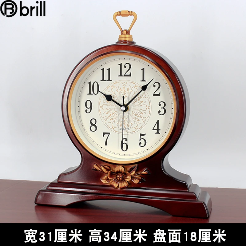 Large Desk Clock Silent Watch Retro Creative Living Room Antique Table Clock Bedroom Decorative Items for Home Unique Gift 50
Large Desk Clock Silent Watch Retro Creative Living Room Antique Table Clock Bedroom Decorative Items for Home Unique Gift 50