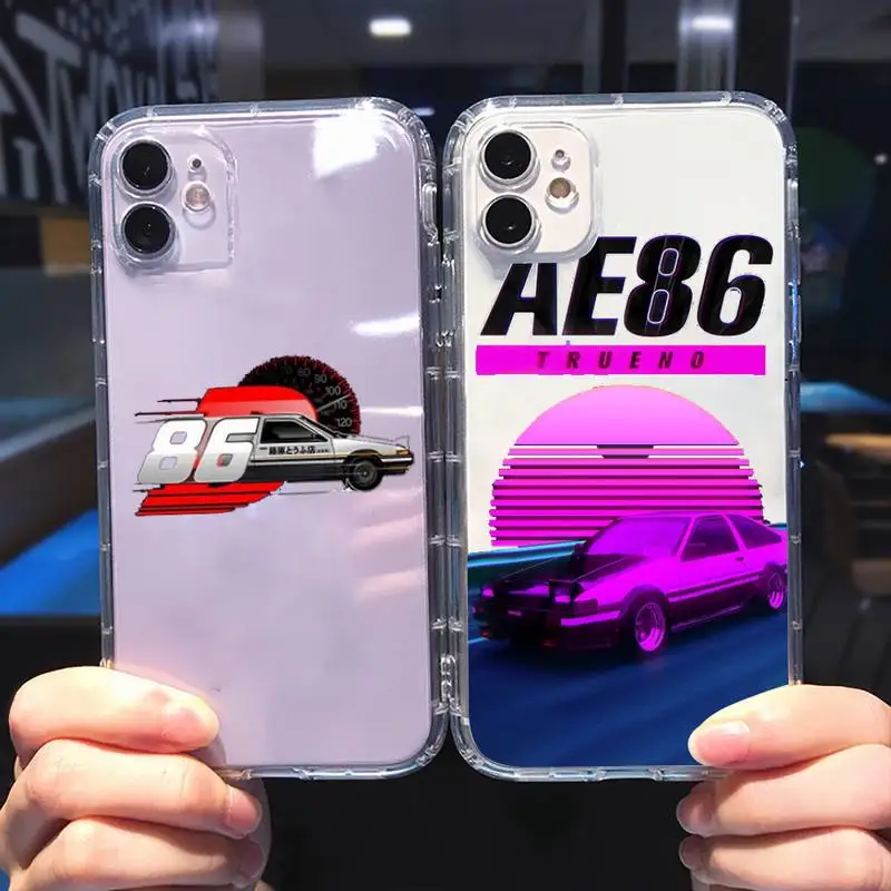Initial D Phone Case For iphone 13 12 11 8 7 plus mini x xs xr pro max Transparent soft 
Initial D Phone Case For iphone 13 12 11 8 7 plus mini x xs xr pro max Transparent soft