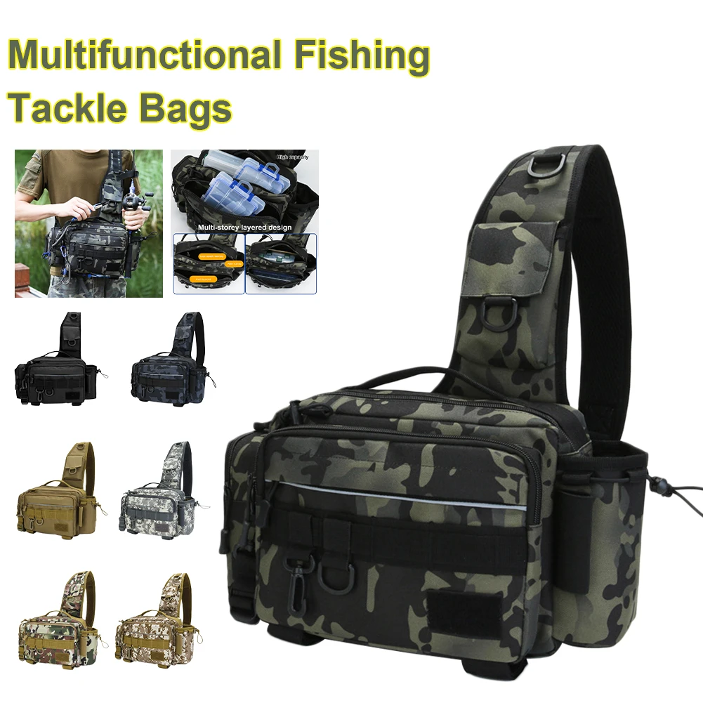 Multifunctional Outdoor Fishing Bag Outdoor Sports Waist Pack Fishing Lures Gear Storage Bag Single Crossbody Bags Storage Bag
Multifunctional Outdoor Fishing Bag Outdoor Sports Waist Pack Fishing Lures Gear Storage Bag Single Crossbody Bags Storage Bag