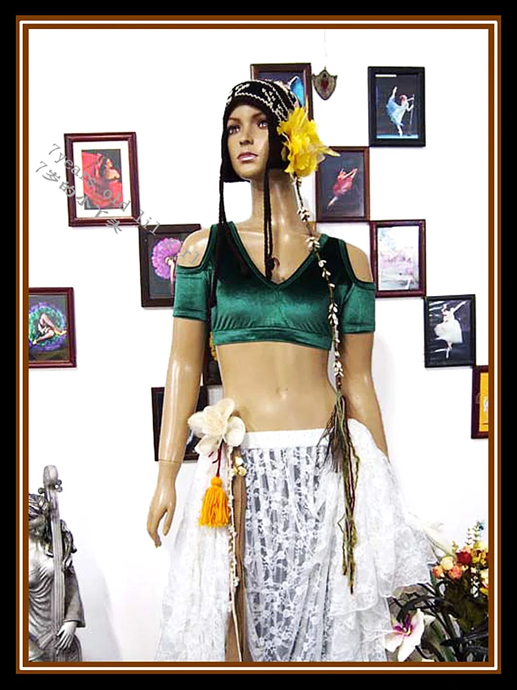 velvet Fat Chance Tribal Choli belly dance costume drop short sleeve top FB22
velvet Fat Chance Tribal Choli belly dance costume drop short sleeve top FB22
