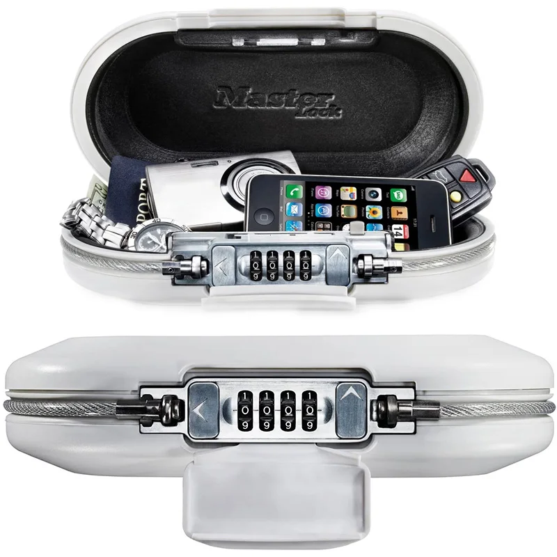 Safe Box Mini Combination Portable Personal Safe Password Lock Jewelry Cash Card Phone Small Storage Boxes With Wire Rope Fixed
Safe Box Mini Combination Portable Personal Safe Password Lock Jewelry Cash Card Phone Small Storage Boxes With Wire Rope Fixed