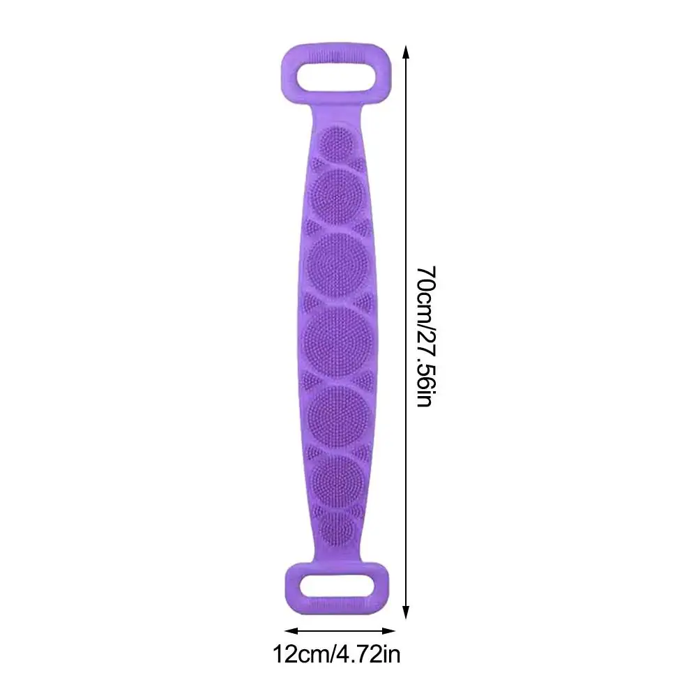 Magic Silicone Shower Brushes Bath Towels Bath Belt Rubbing Back Mud Peeling Body Massage Shower Extended Scrubber Skin Clean
Magic Silicone Shower Brushes Bath Towels Bath Belt Rubbing Back Mud Peeling Body Massage Shower Extended Scrubber Skin Clean