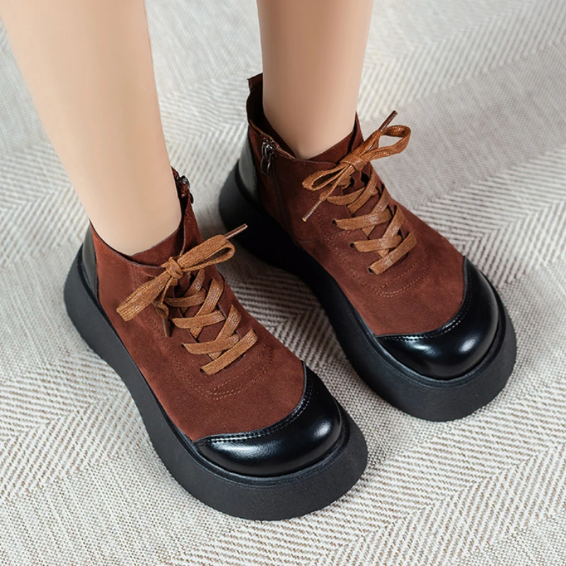 Martin boots new fashion ankle boots female round toe thick-soled comfortable non-slip big-toed shoes zipper casual short boots
Martin boots new fashion ankle boots female round toe thick-soled comfortable non-slip big-toed shoes zipper casual short boots