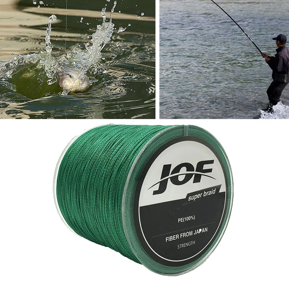 JOF Fishing Line 4 Braided 500m Horsefish Line High Quality Corrosion Resistance Braided Pe Line Fishing Tackle Accessories Tool
JOF Fishing Line 4 Braided 500m Horsefish Line High Quality Corrosion Resistance Braided Pe Line Fishing Tackle Accessories Tool