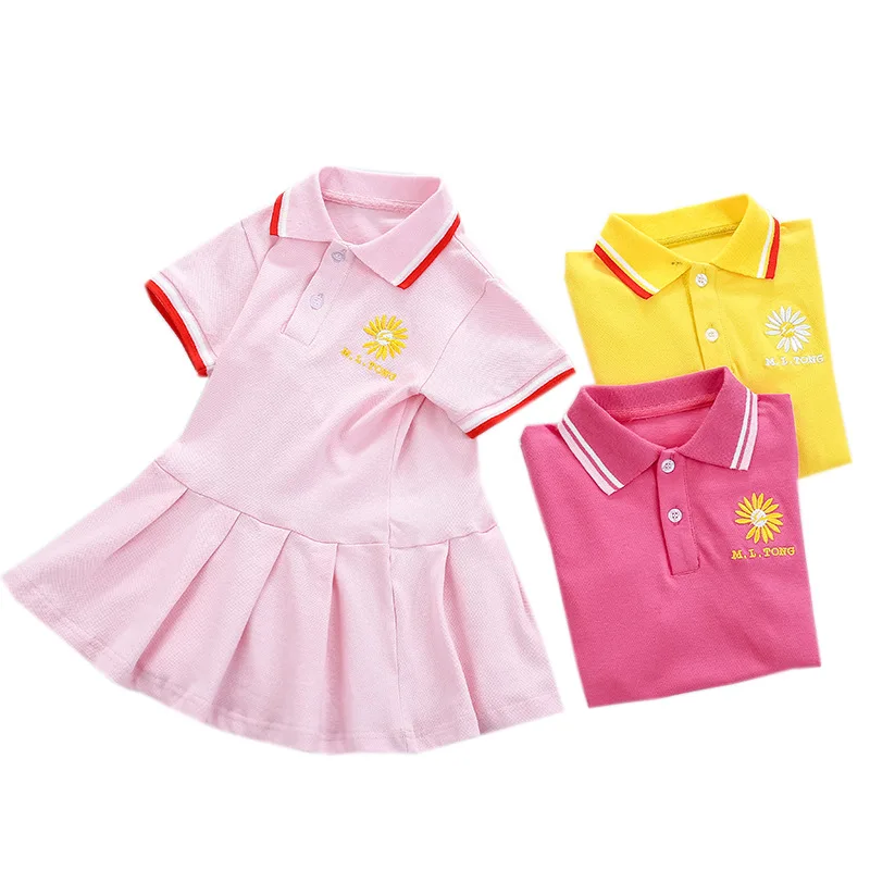 2021Summer New Girls dress Children's Cute Sport Dress Casual Clothing Cotton Lapel Short-Sleeved Baby Princess Skirt 3-8 y
2021Summer New Girls dress Children's Cute Sport Dress Casual Clothing Cotton Lapel Short-Sleeved Baby Princess Skirt 3-8 y